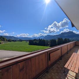 Ferienwohnung am Bauernhof, Seeblick, Bergpanorama, hotel a Keuschen