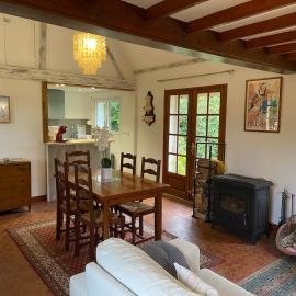 Les Pommiers, maison de campagne avec terrain, hotel in Quend-Plage
