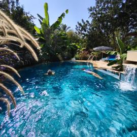 A historic STONE VILLA with private garden, terrace and private pool just for you