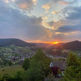 7-Täler-Blick - mit Holzofen und Garten - naturnah