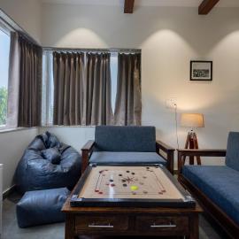 Monsoon Abode 4 BHK Pet friendly with Monsoon place view and Garden