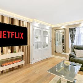 Aspen Close 4 Bedroom Retreat with Spa, Sauna and Gym, hotell i Buckinghamshire