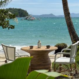 BAIA - Beachfront Boutique Lodge in San Vicente, Palawan, hotell i San Vicente