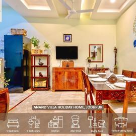 ANAND VILLA HOLIDAY HOME, 4 BHK Villa, hotel in Jodhpur