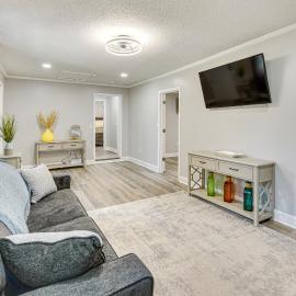 Private Deck & Yard: Home 3 Mi to Dtwn Sanford!