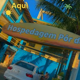 Hospedagem Por do sol