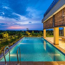 StayVista at Evaarah with Bonfire, Pool, hotelli kohteessa Hyderabad