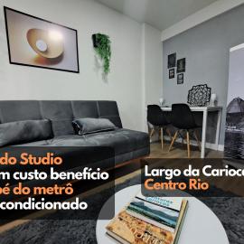 Lindo Studio Largo da Carioca Metrô VLT Lapa prox ao Rock in Rio