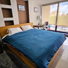 S01 SUITE KING SIZE Premium Frente al TEC CEM con Cocineta WiFi Balcón Parking Terraza, hotel en Ciudad de México