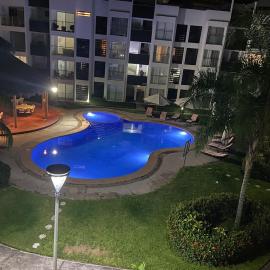 Nice apartment with a pool near the beach
