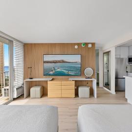 Newly Innovated Oceanview Beach Condo - Sauna Pool