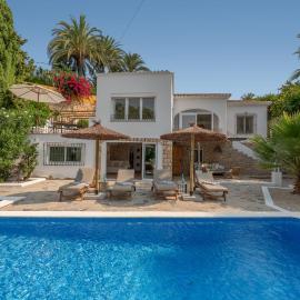Benissa में, होटल Casa Cobalto, Sea view, Mediterranean, Sea 700meters, 4 Bedrooms