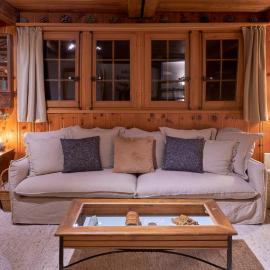 Chalet à thème, 2 chambres, vue sur les montagnes