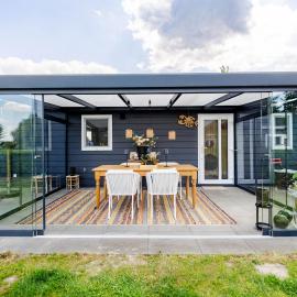 Strandperle Lathum Ferienhaus in Premium Lage am See für Urlaub und Workation mit Hundestrand, готель у місті Lathum