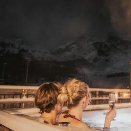 Palace Luxury Wellness Apartment and Boutique Hotel Ski-in-out, хотел в Саас-Фее