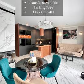 Apartament LUXOR 24h Parking Airport Pyrzowice Katowice, Hotel in Bobrowniki