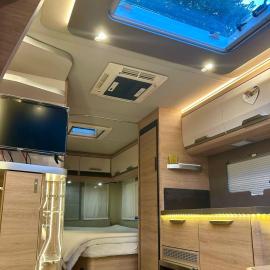 5 Sterne Wohnwagen all inclusive - direkt auf Messe Hannover - super beheizt - alles vor Ort - Wifi - Fully heated - Mobile Home all inclusive - at Fairground Hanover Trade Fair, Hotel in Hannover