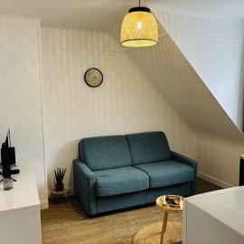 Studio meublé en centre ville proche gare SNCF