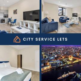 City Service Lets - Cheam Village 2 Bed Apartment with Free Parking - Great Transport Links، فندق في Cheam