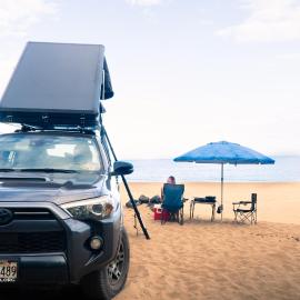 Star-Sleeper Rooftop Camper fully equipped SUV, hotel in Anahola