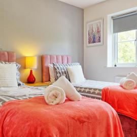 Modern 3BR Stay Quiet St Free Parking WiFi