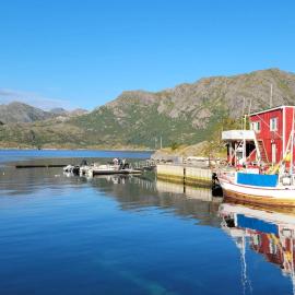 8 person holiday home in Mølnarodden
