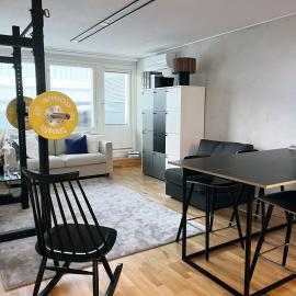 City center apartment with sauna & rooftop terrace