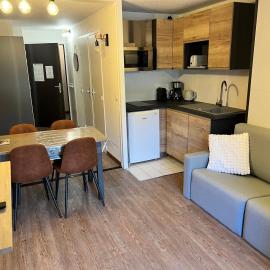 Appartement rénové, 4 personnes, pied des pistes