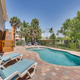 1 Mi to Fort Myers Beach Access! Chic Coastal Home