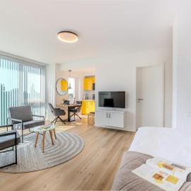 Stadtloft Penthouse "Eversten" Neubau Business Apartments für Projekt- und Firmenaufenthalte, hotel in Oldenburg