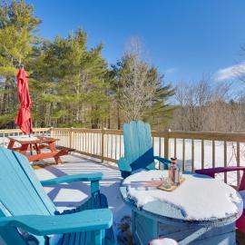 Private 7-Acre Retreat: On-Site Pond, Streams