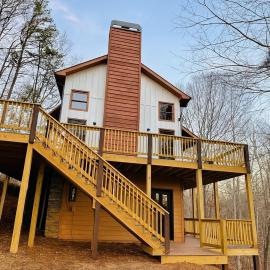 Tranquil Mountain Lodge Escape Near Carters Lake