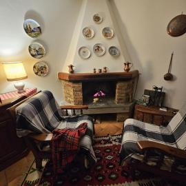 Mountain home with sauna