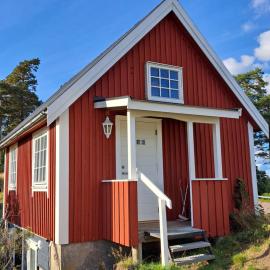 Cozy little house - Dals Ed - With kitchen, bathroom, washing machine, 1 double bed, 1 single bed, tv and sofa, hotel di Ed