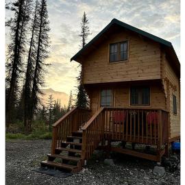Secluded, Pet Friendly Cabin near Denali National Park with Mountain and Lake Views, Perfect for an Alaskan Escape, hotel v destinácii Cantwell