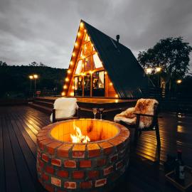 Cabana Flor do Sol, ξενοδοχείο σε Luzerna