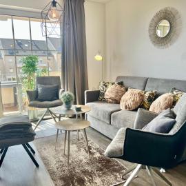 fewo1846 - Strandresidenz Wassersleben KuestenNest - luxuriöses Studioapartment mit Balkon und Meerblick