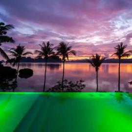 Villa with a pool and sea view in Nido, Philippines, Hotel in El Nido