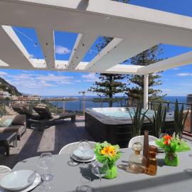 MonteCarloSeaView & Jacuzzi & Parking #29