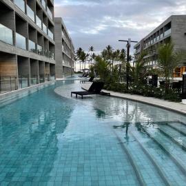 Resort alto padrão em Muro Alto, apartamentos no bloco 2, 1ºandar