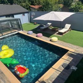havre COSY avec piscine chauffée entre Paris et Disney, готель у місті Шам-сюр-Марн