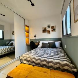 Studio 305 with panoramic pool - close to USP，聖卡洛斯的飯店