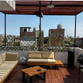 House in Barranco, Hot Tub & Rooftop Cinema, 11 P