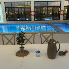 olive tree farm and chalet - مزرعه و شاليه شجره الزيتون, hotell sihtkohas Al Ḩusaynīyah
