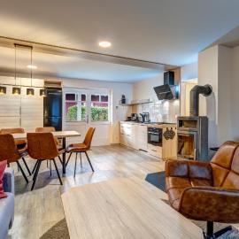 Dünenhäuser Ückeritz UnserUsedomDe FeWo ca75qm mit privater Sauna und Kamin Parkplatz direkt am Strand 10I1