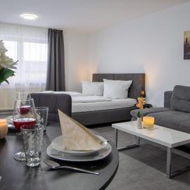 Holiday&Stay, Apartment Relax, Küche, 85Zoll TV, WLAN, hotelli Weingartenissa (Ravensburg)