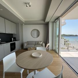 Beg Leguer T2 trebeurden piscine et vue mer, Hotel in Trébeurden