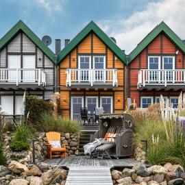 Hafenspaß - Sauna, Steg, Hafenblick, Kamin, Terrasse, hotel en Olpenitz