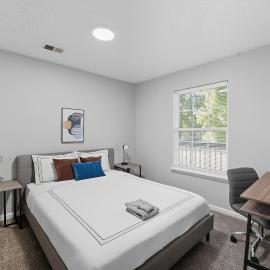 Near Fort Liberty Modern 1BR I Free Parking I Gym
