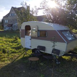DDR Wohnwagen QEK AERO, hotel in Sandau